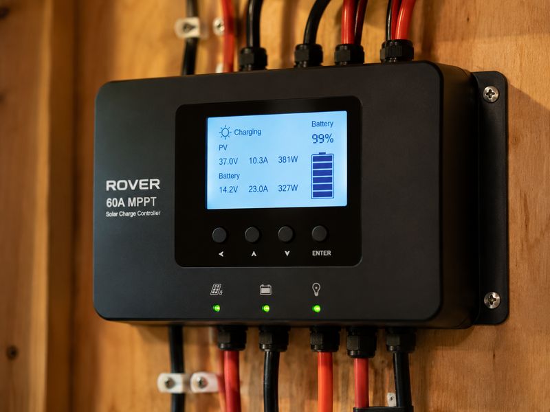 MPPT solar charge controller