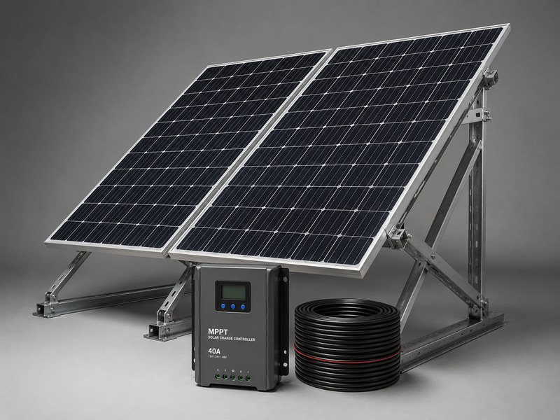 Rich Solar 800W Ground-Mount Kit
